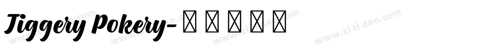 Jiggery Pokery字体转换